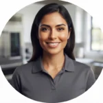 Professional headshot of Angela Ruiz, Cooking Lead technician at Motor City Appliance Pros